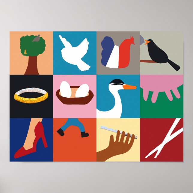 12 Days of Christmas Poster (Front)