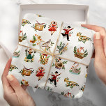 12 Days of Christmas Traditional Holiday Wrapping Paper<br><div class="desc">12 Days of Christmas Traditional Holiday Wrapping Paper</div>