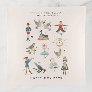 12 Days of Christmas Trinket Tray