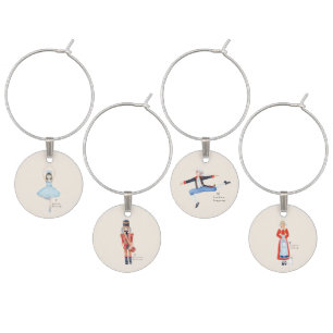 12 DAYS OF CHRISTMAS WINE CHARM