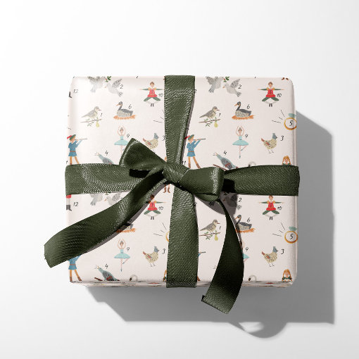 12 Days Of Christmas Wrapping Paper 