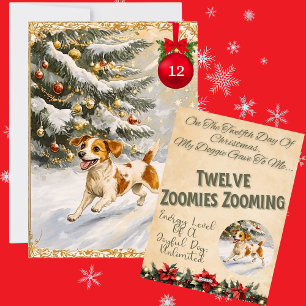 12 Days Of Doggie Christmas Day 12 Holiday Card