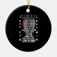 12 Days of Teaching Math Teacher Christmas Gifts