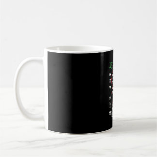 12 Days of Teaching Math Teacher Christmas Gifts Coffee Mug