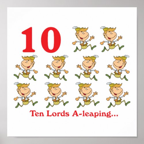 12 days ten lords a_leaping poster