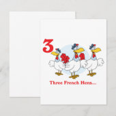 12 days three french hens (Front/Back)