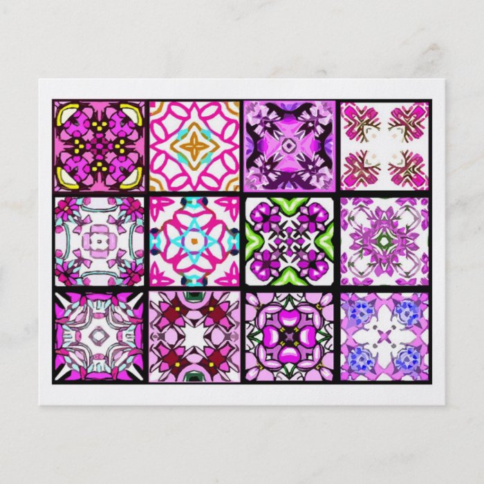 12 Different Tea Bag Tiles   Origami Folding Custom Flyer