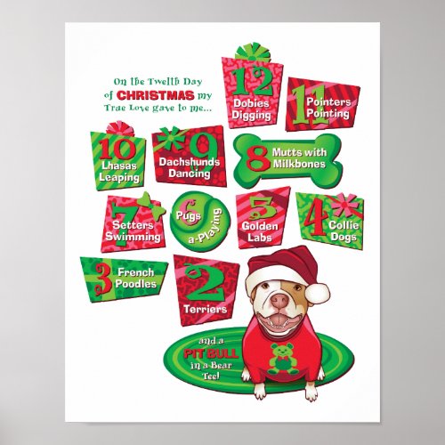 12 Dogs of Christmas Poster
