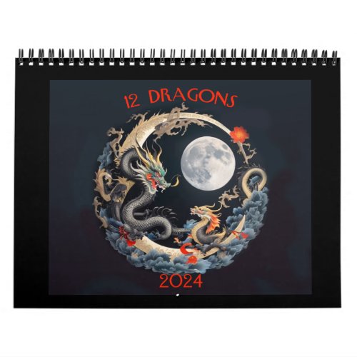 12 DRAGONs Calendar