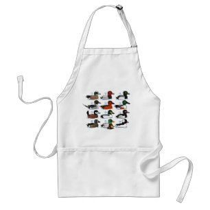 12 Ducks Adult Apron