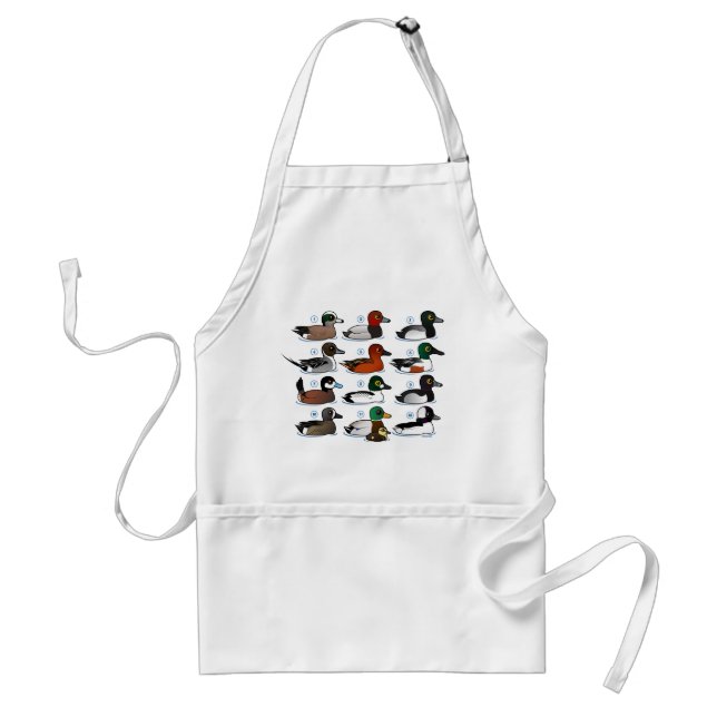 12 Ducks Adult Apron (Front)