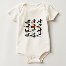 12 Ducks Infant Organic Creeper
