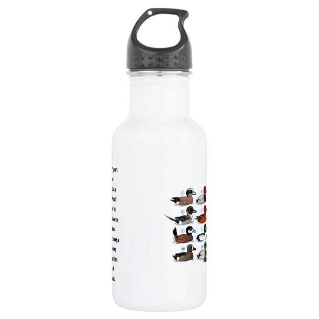 12 Ducks with Key Water Bottle (Front)