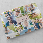 12 Family Photos Repeated in a Collage Tissue Paper<br><div class="desc">Personalized tissue papers perfect for a birthday,  Father's Day or Mother's Day with twelve family photos of different dimensions repeated in a clean collage across the tissue paper. Easily customizable! Simply choose twelve of your favorite photos and upload them!</div>