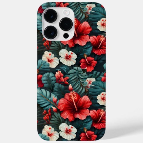 12 Floral Pattern Case_Mate iPhone 14 Pro Max Case