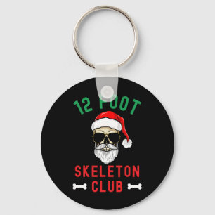 12 Foot Skeleton Club Giant Skelly Halloween Keychain