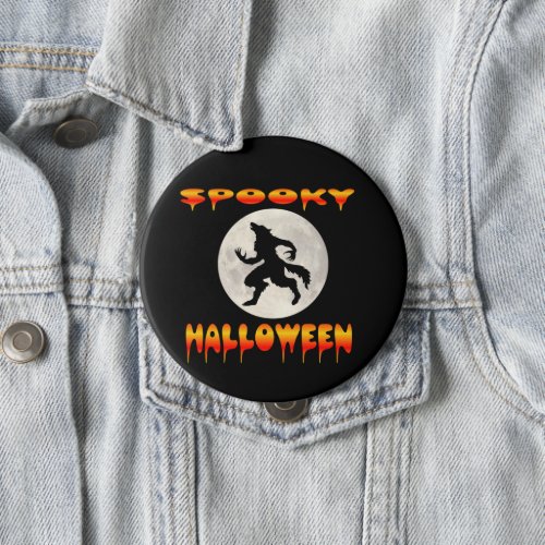 12Happy Halloween greetings of the spooky season Button