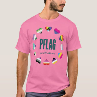 12 Hearts Circle PFLAG T-Shirt for light bckgrnd 2