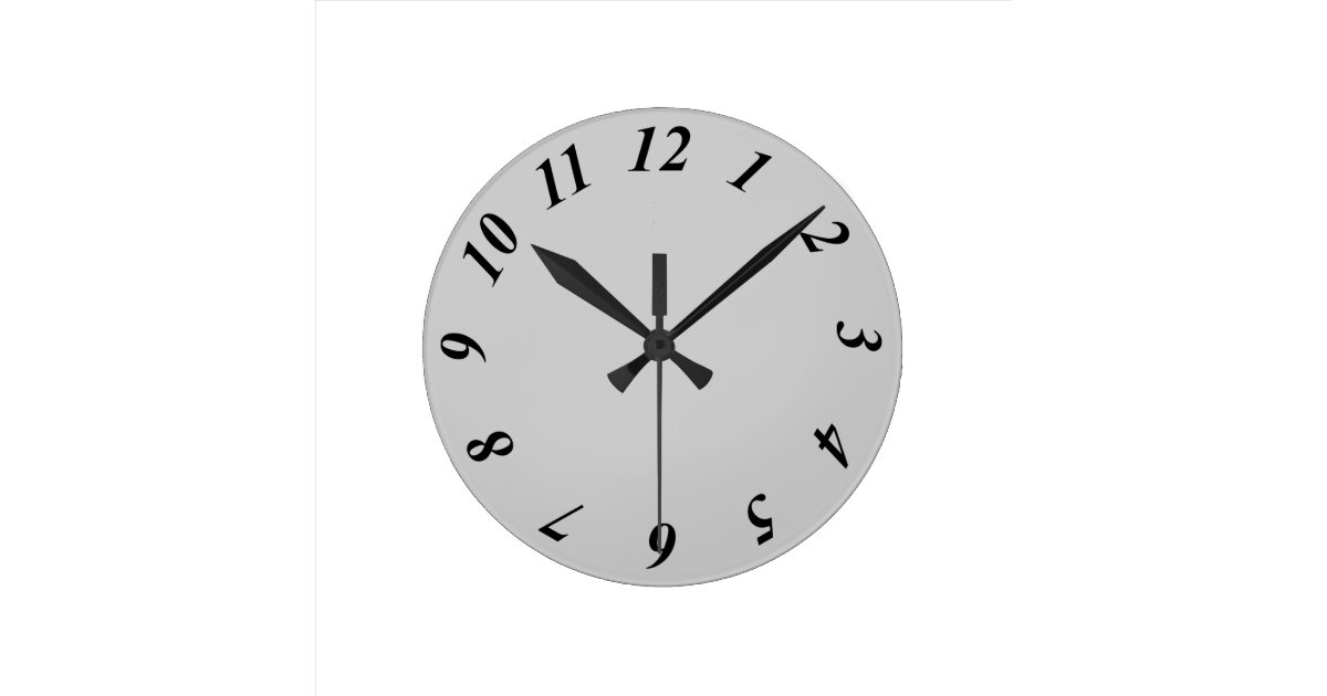 12 Hour Clock Face | Zazzle.com