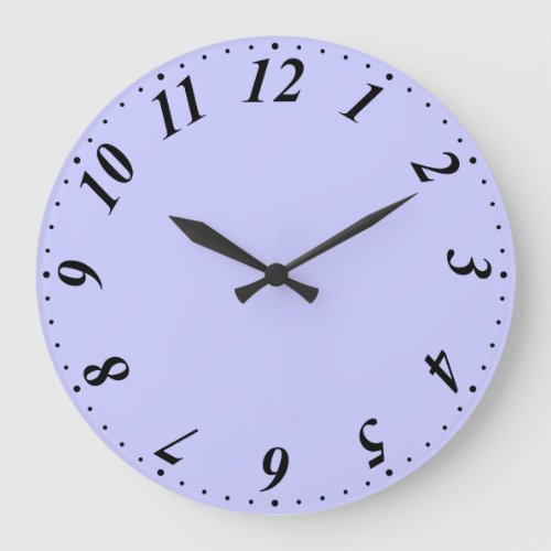 12 Hour Clock Face with Minutes