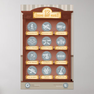 12 idioms about money poster
