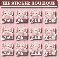12 In One Cute Custom Name Sweet Axolotl Pack