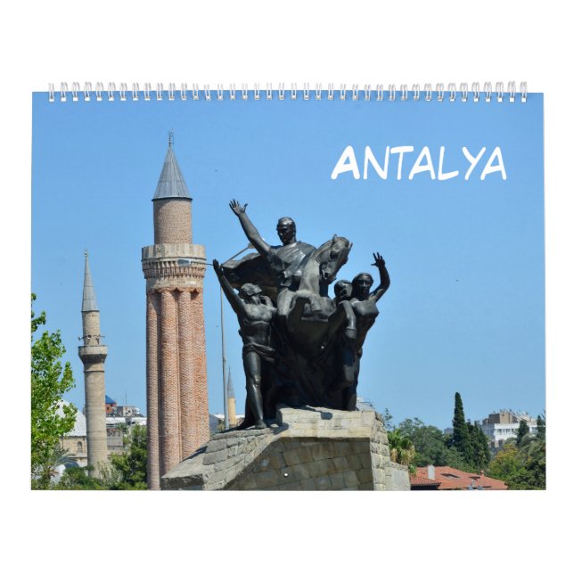12 month Antalya, Turkey Calendar (Cover)