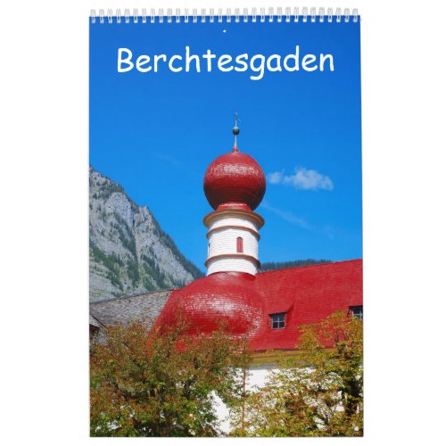 12 month Berchtesgaden Photo Calendar