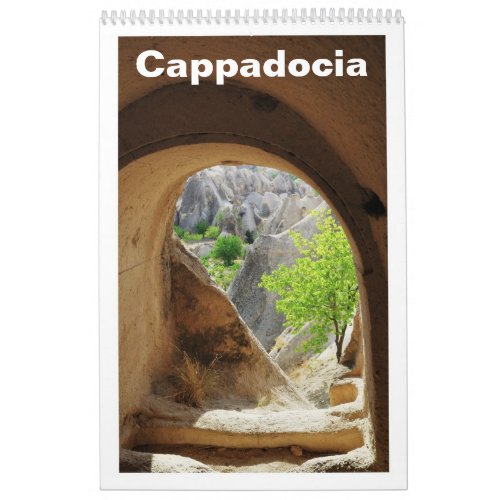 12 month Cappadocia Turkey Photo Calendar