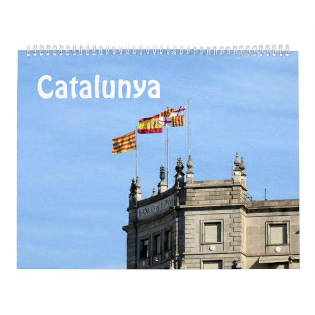 12 month Catalunya (Catalonia) photo calendar (Cover)