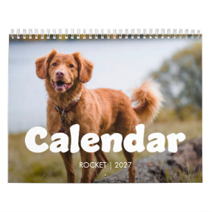 12 Month Create Your Own Dog Calendar 2027