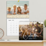 12 Month Family Custom Photo Calendar<br><div class="desc">*CHOOSE YOUR START DATE when ordering! Enjoy your favorite photos throughout the year with a custom calendar using your own photos,  just upload one photo for each month. Great for photo memory keepsakes for yourself,  your parents and grandparents. SELECT THE SIZE - small,  medium or large.</div>