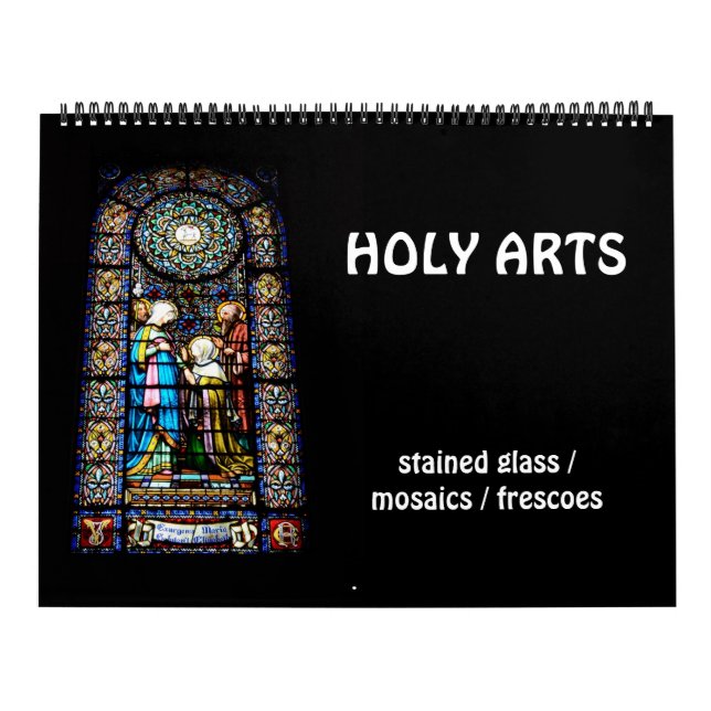 12 month Holy Arts Photo Calendar (Cover)