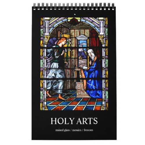 12 month Holy Arts Photo Calendar