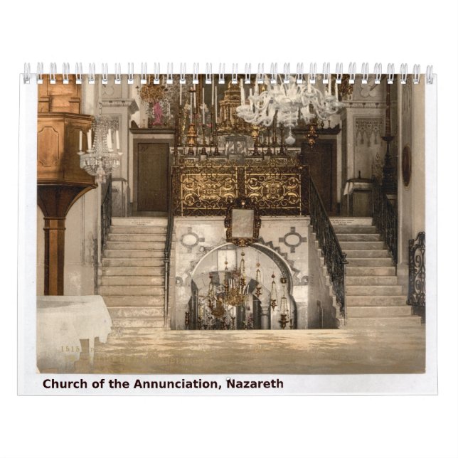12-Month Holy Land Calendar – Vintage Photographs (Cover)