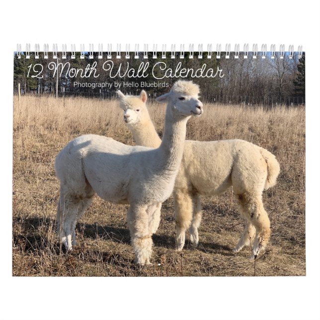 12 Month Inspirational Hobby Farm Calendar (Cover)