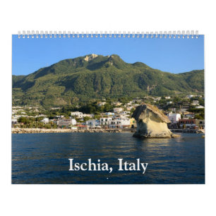 12 month Ischia wall Calendar