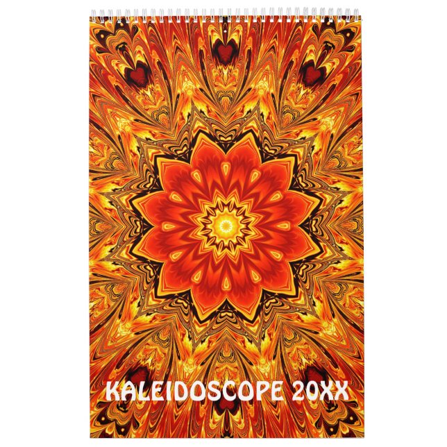 12 month Kaleidoscope Calendar (Cover)