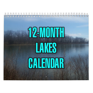 12-Month Lakes Calendar