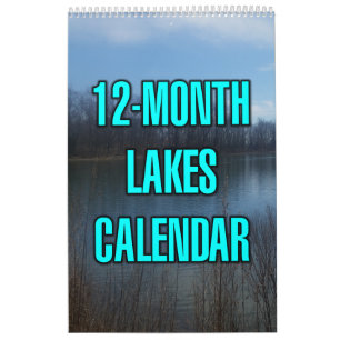 12-Month Lakes Calendar