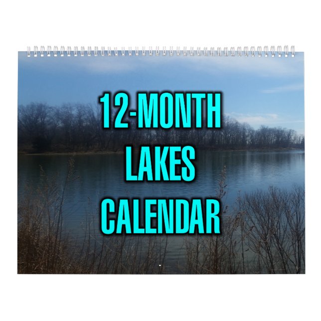 12-Month Lakes Calendar (Cover)