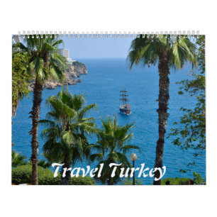 12 month Mediterranean Turkey 2017 Photo Calendar
