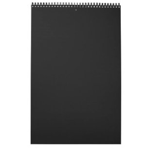 12-Month Minimalist Moon Phases Wall Calendar