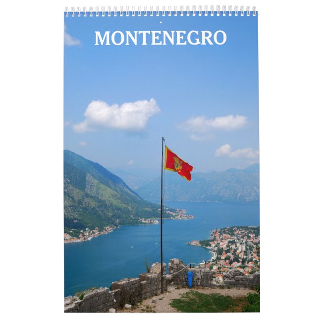 12 month Montenegro Photo Calendar (Cover)