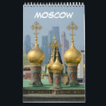 12 month Moscow, Russia Calendar<br><div class="desc">12 month Wall calendar with images from Moscow,  Russia</div>