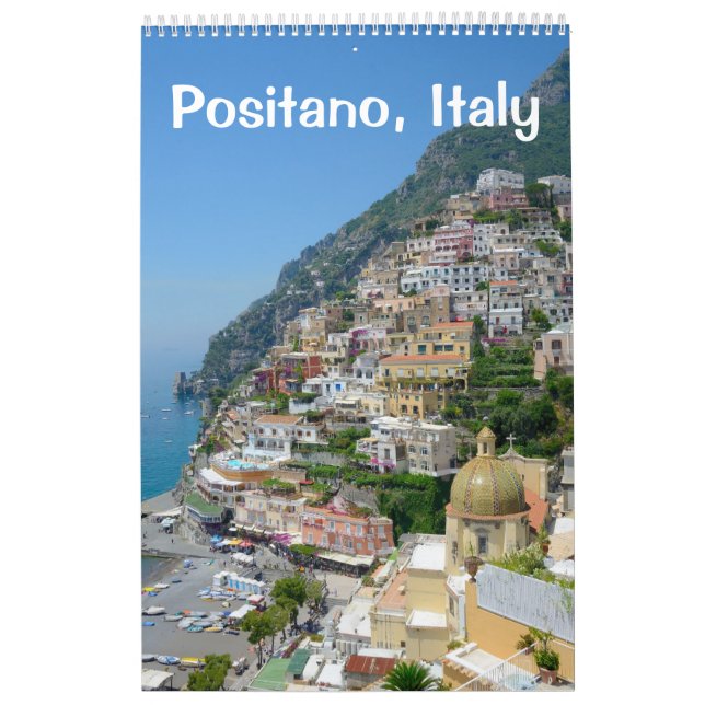 12 month Positano Calendar (Cover)