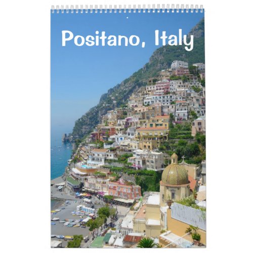 12 month Positano Calendar