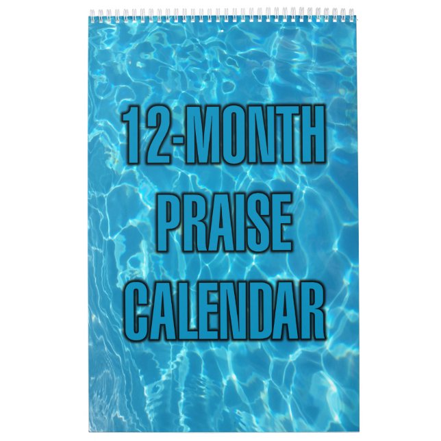 12-Month Praise Calendar (Cover)