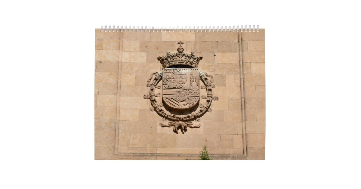 12 month Salamanca, Spain Calendar Zazzle
