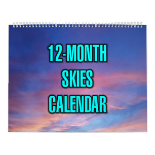 12-Month Skies Calendar